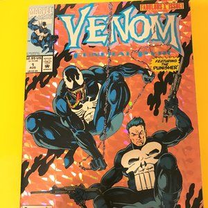 VENOM #1 Funeral Pyre Featuring The Punisher (1993